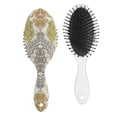 thumbnail image 1 of Rustic Style Hair Brush, Artistic Aesthetic Home Accent Comb with Waves Pattern for Daily Use & Styling, 1 of 8