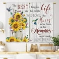 thumbnail image 1 of Rustic Sunflower Vase Kitchen Curtains Farmhouse Flower Floral Quotes Inspirational Small Short Cafe Window Curtains Wooden Hummingbird Bathroom Drapes Treatment Tier Curtains(27.5x39 Inch), 1 of 6