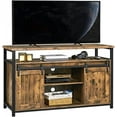 Rustic TV Stand with 2 for 55 Inch TV Entertainment Center