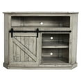 thumbnail image 1 of Rustic Tall Bower Corner TV Cart, Caribbean Rum, 1 of 1