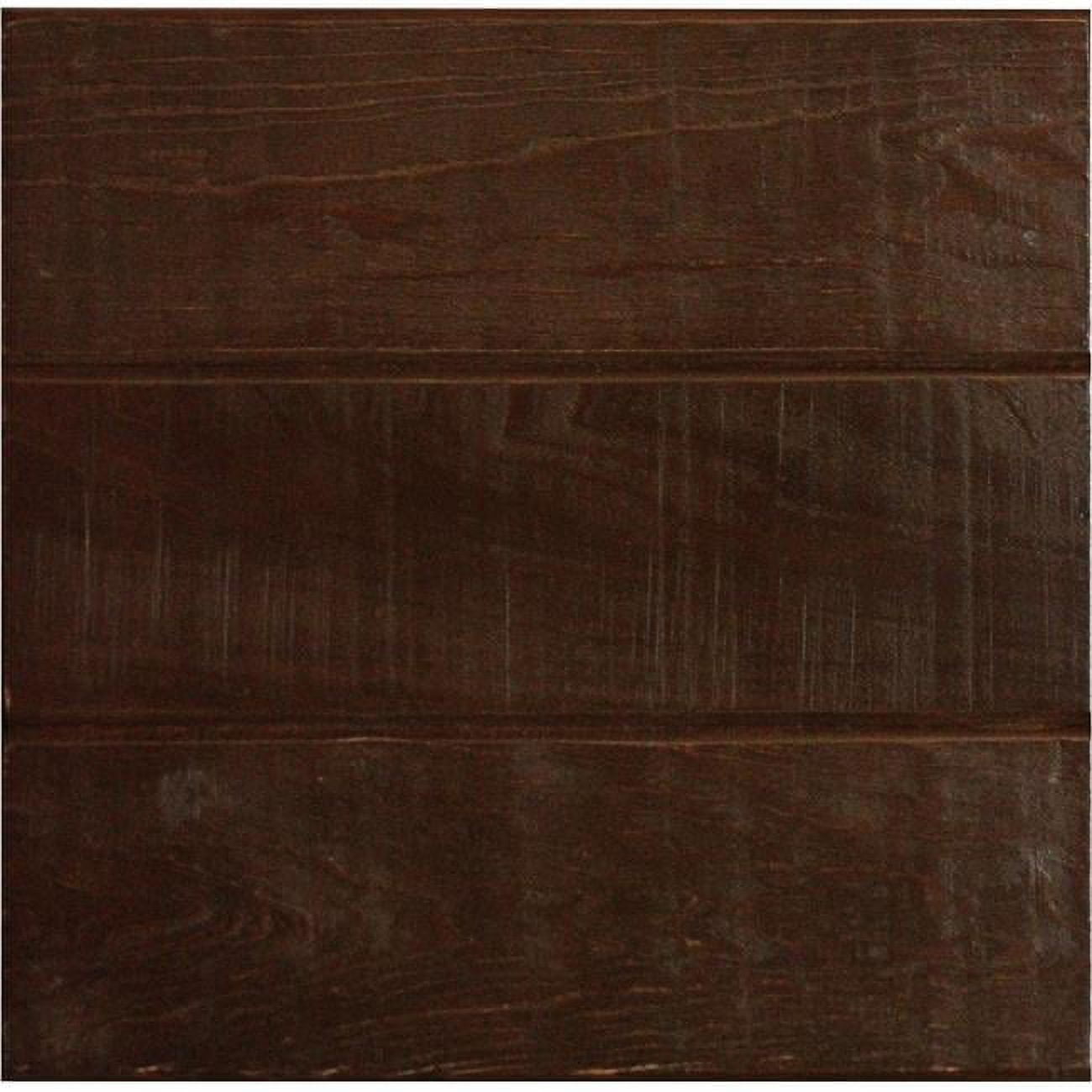 Rustic Tall Curve Corner Shutter TV Stand in Chocolate Mousse - Walmart.com