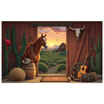 thumbnail image 1 of Rustic Theme Western Banner Farmhouse Party Cowboy Decoration for Western Party Indoor Outdoor Event Farm Theme, 1 of 9
