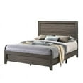 thumbnail image 1 of Rustic Twin Sized Bed in Gray Wood, 1 of 2