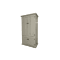 thumbnail image 1 of Rustic Two Tone Computer Armoire Desk, 1 of 1