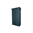 thumbnail image 1 of Rustic Two Tone Computer Armoire Desk, 1 of 1