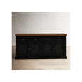 thumbnail image 1 of Rustic Two ToneFarmhouse Solid Wood Sideboard, 1 of 1