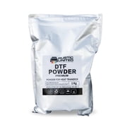 Rustic United DTF Powder, 1KG / 35.3oz Hot Melt PreTreat Adhesive Digital Transfer Direct Print Sublimation for All Type of Garments and Fabric compatible with All DTF/DTG Printers