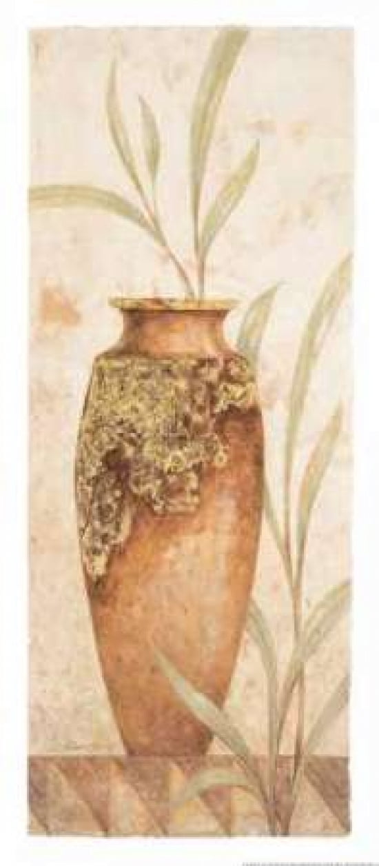 Rustic Venetian Urn I Canvas Art - Pamela Gladding (10 x 20)