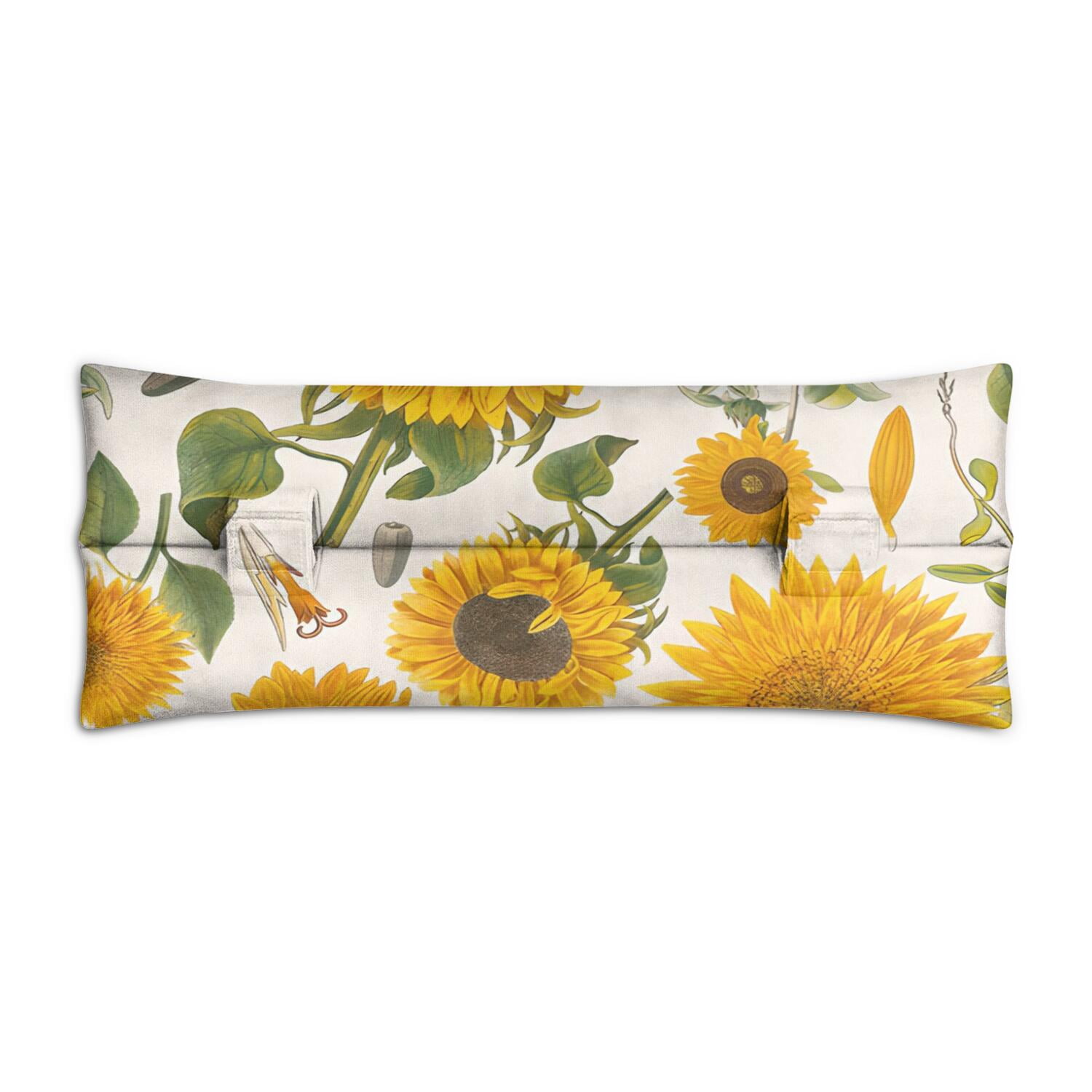 Rustic Vintage Sunflower Seatbelt Pillow Plush Mastectomy Car Cushion rustic-vintage-sunflower-seatbelt-pillow-plush-mastectomy-car-cushion