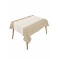 thumbnail image 1 of Rustic Vintage Table Cloth, Farmhouse Countryside Linen Texture Waterproof Tablecloth for Rectangle Tables, Reusable Washable Fabric Table Cover for Restaurant Kitchen Dining Tables 52"x70", 1 of 6