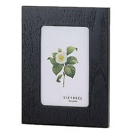 Rustic WOOD GRAIN black 5x7 frame by SIXTREES - 5x7