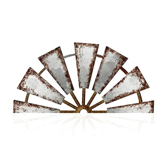 Rustic Wall Art Decorative Windmill Wall Sculpture Home Decor