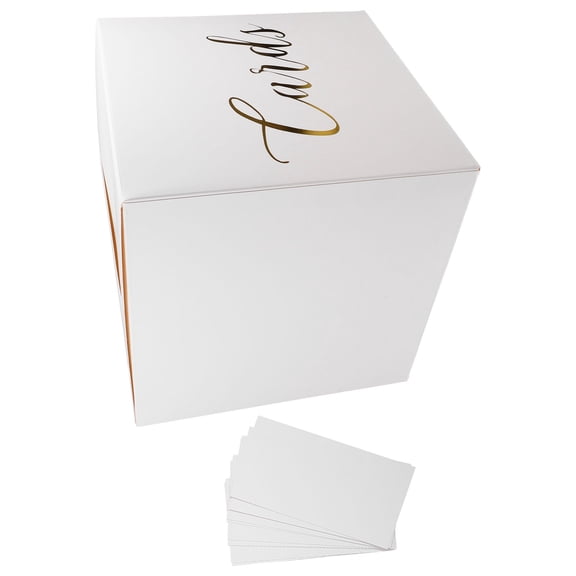 Rustic Wedding Card Box Greeting Card Holder Decor, 1 Set