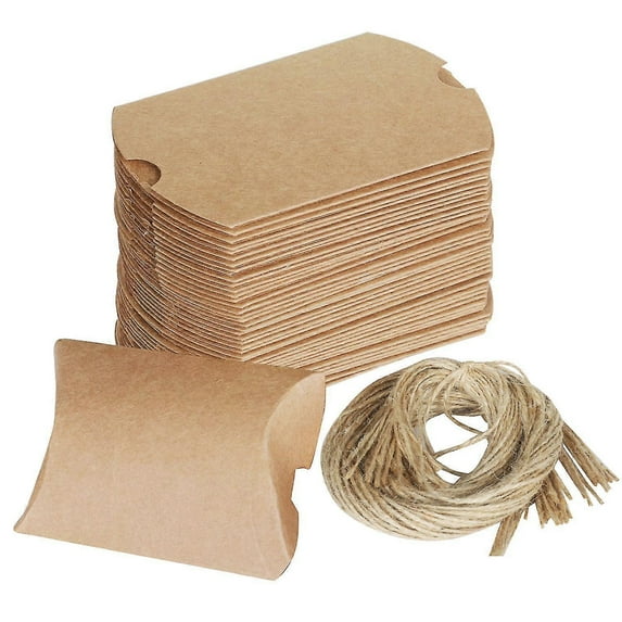 Rustic Wedding favour gift boxes 100PC Set with Twine DIY Make your own - By TRIXES