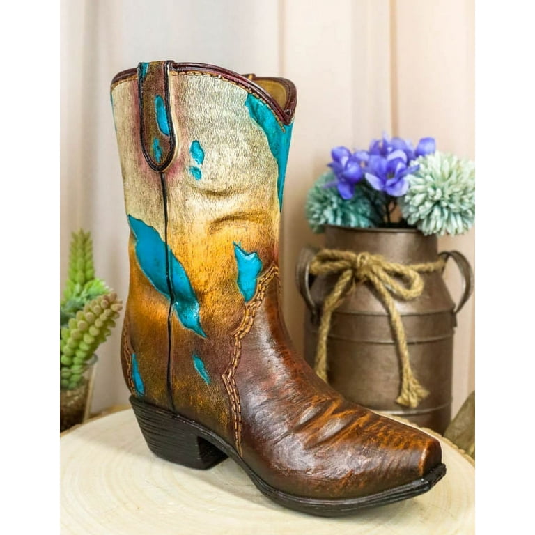 Cowboy boot shop planter walmart