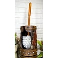 thumbnail image 1 of Rustic Western Lone Star Cowboy Country Bootcut Toilet Brush Scrub and Base Set, 1 of 5