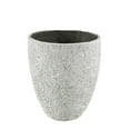thumbnail image 1 of Rustic White Stone Planter, Medium, 1 of 7