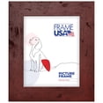thumbnail image 1 of 20x28 Picture Frame, Red Rustic II Style 74010, 2 Inch MDF with Plexiglass, Wall Display, 1 of 4