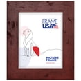 thumbnail image 1 of 9x11 Picture Frame, Red Rustic II Style 74010, 2 Inch MDF with Glass, Wall Display, 1 of 4