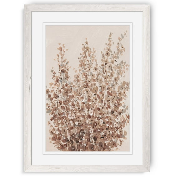 Wexford Home Rustic Wildflowers II-Framed Print - White - 16X22