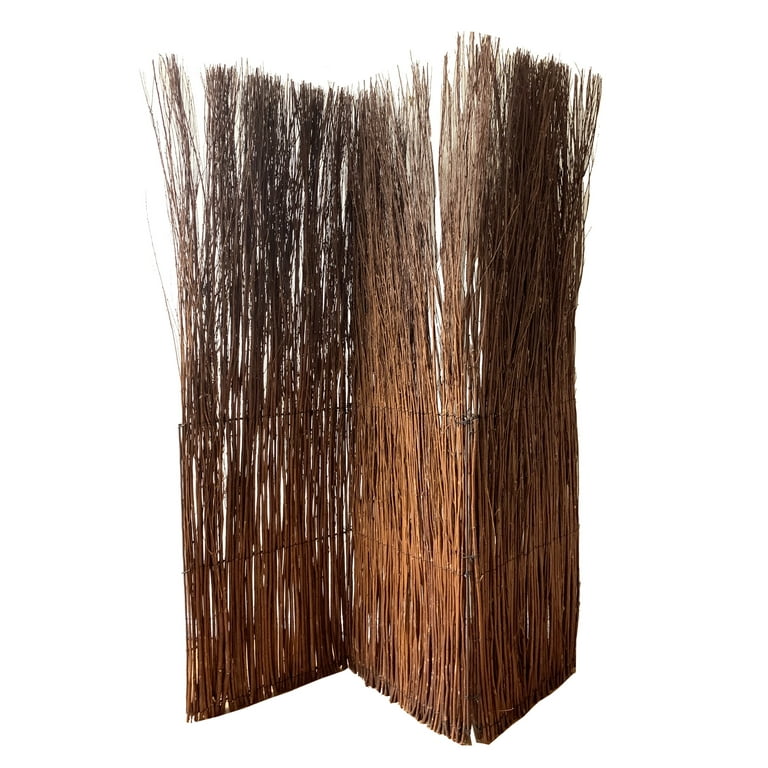 Rustic Willow Branch Three Panel Room Divider Screen Rustic Willow Branch Three Panel Room Divider Screen