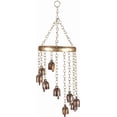 thumbnail image 1 of Vivanta Rustic Wind Chimes for Outside – 18" Handmade Metal Hanging Bells – Garden Decor for Outside Yard Porch Patio – Outdoor Wind Chimes Bronze Finish – Boho Yard Decorations, 1 of 8