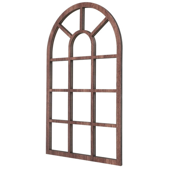 Homoyoyo Homeowners Wall Decor Window Wall Decal Light Brown Wood 1Pack Entryway