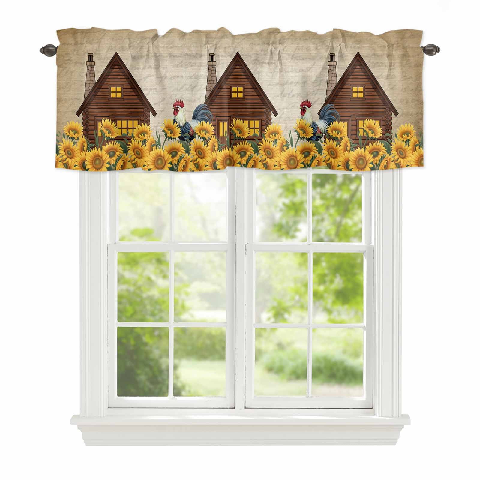 Rustic Window Valance