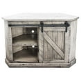 thumbnail image 1 of Rustic Winsome Corner TV Stand, Rustic Dark Blue, 1 of 1