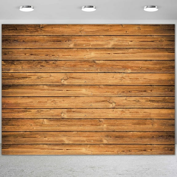 Rustic Wood 10x8ft Backdrop Wood Wall Wooden Board Photography Background for Baby Shower Birthday Wedding Party Decoration Portrait Photography Banner Photo Booth Prop 