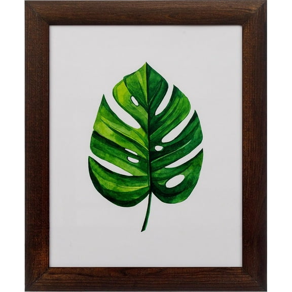 Rustic Wood Picture Frame 24x36 – Solid Pine Distressed Poster Wooden Photo Frame for Wall Hanging Display, Dark Brown