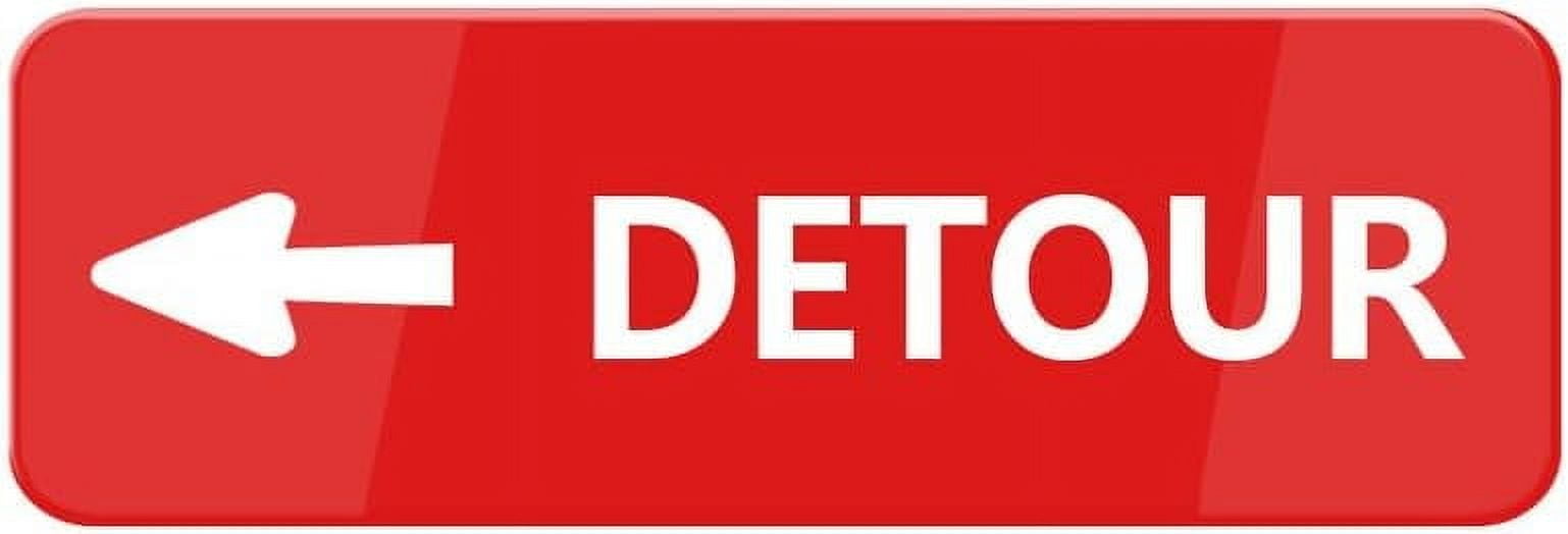 USA 巨大DETOUR看板 USA 巨大DETOUR看板 - メルカリ