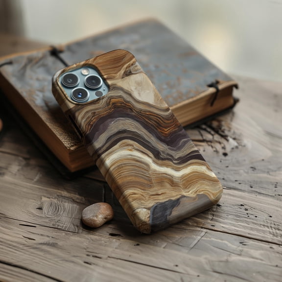 Rustic Wood Print Phone Case Forest Nature Lover Design Art Shockproof Cover Fits iPhone Samsung Galaxy Pixel