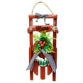 thumbnail image 1 of Rustic Wood Sled Decor,Old Fashioned Decorative Hanging Sled with Lettering Hope Christmas Tabletop Centerpiece Christmas Tree Decoration -16.5''H, 1 of 5