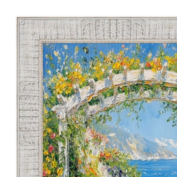 Rustic Wood White Wash Picture Frame 30x40 frame