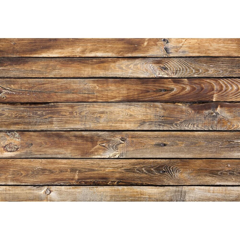 Rustic Woode Wall Photography Backdrop Brown Wooden Background Baby