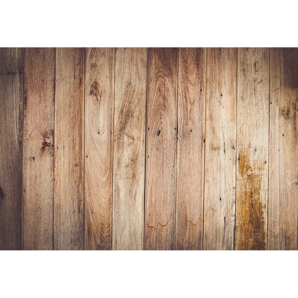 Rustic Woode Wall Photography Backdrop Brown Wooden Background Baby