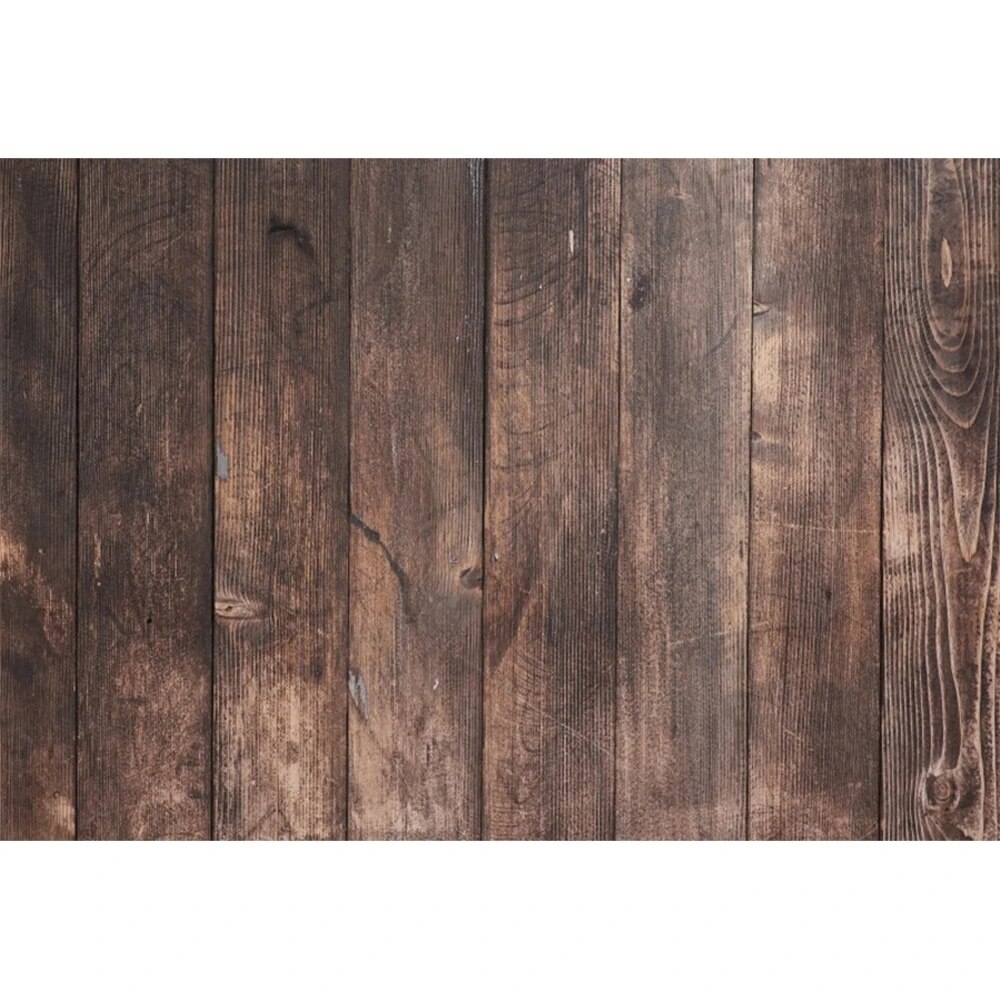 Rustic Woode Wall Photography Backdrop Brown Wooden Background Baby