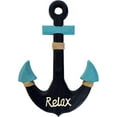 thumbnail image 1 of Rustic Wooden Anchor Nautical Themed with Rope Crosses Wall Art Decor, 1 of 5
