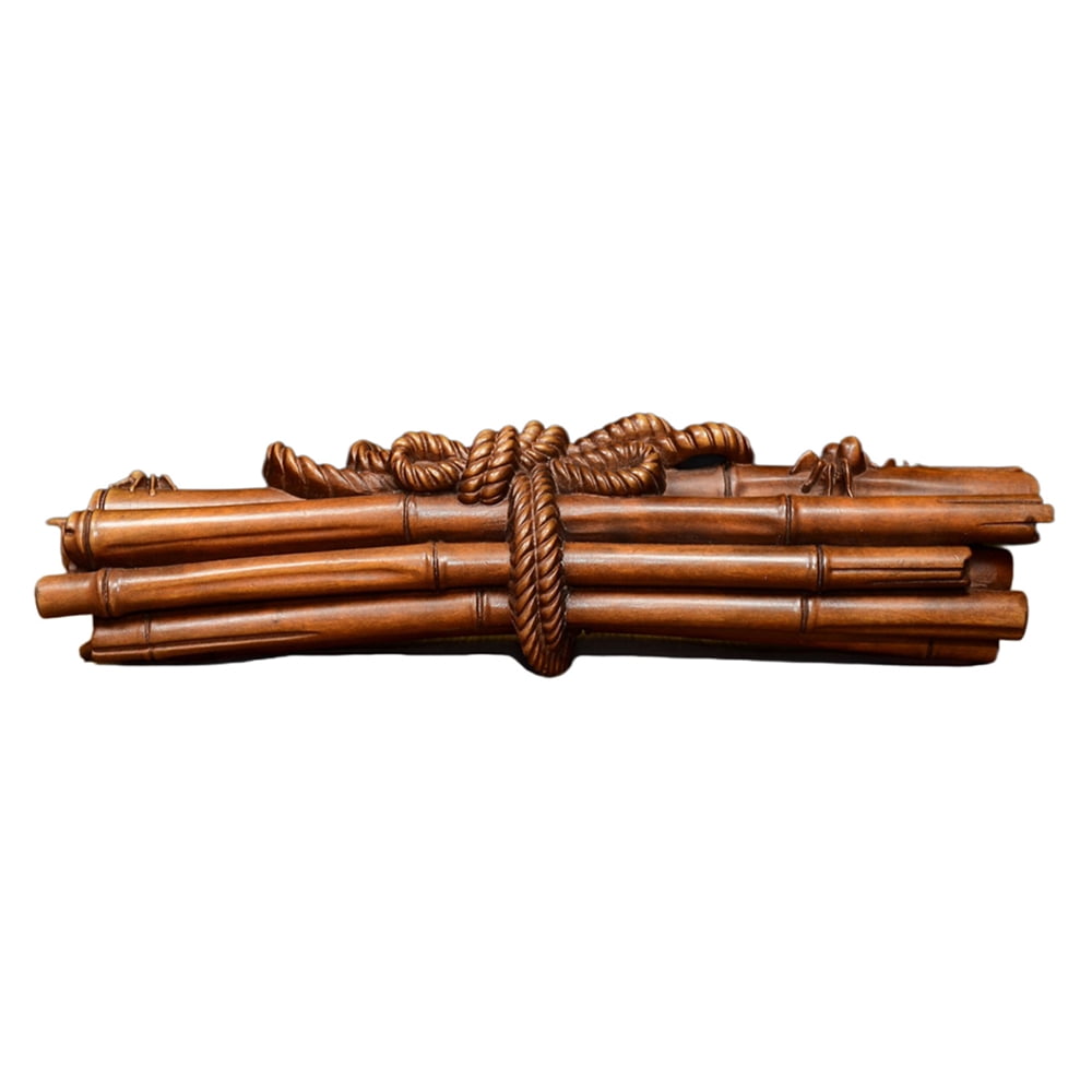 Paperweight Rustic Rustic Wooden Carving Decor Carved Traditional Chinese Paperweight Desk ...