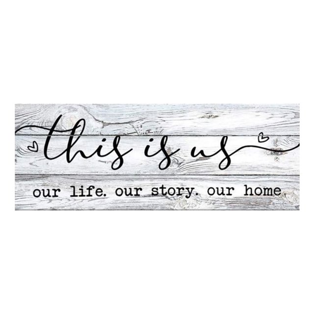 Rustic Wooden Family Signs This Is Us Wall Decor Rustic Farmhouse