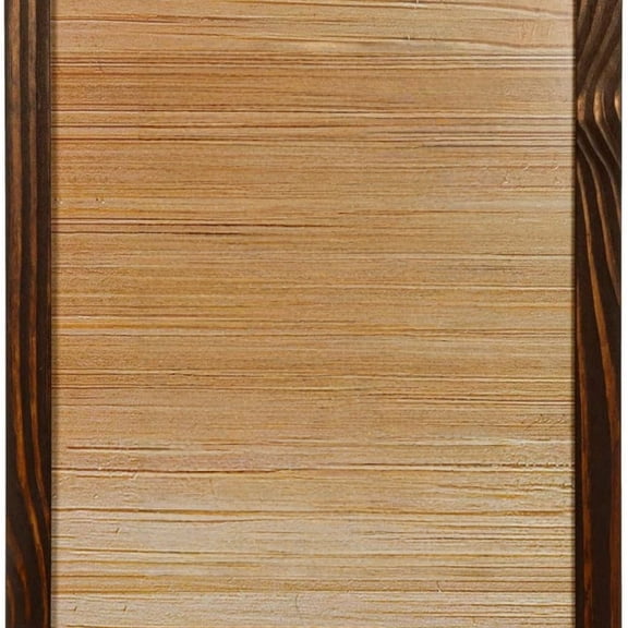 Rustic Wooden Poster Picture Frame 24x36 - Natural Solid Distressed Wood for Wall Mounting Photo Frame