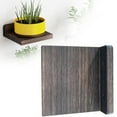 thumbnail image 1 of Rustic Wooden Small Floating Wall Shelf 5x5 Inch Set of 4 Wall Mounted Storage for Bedroom Living Room Kitchen Bathroom Home Decor，1PC, 1 of 9