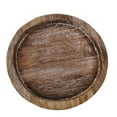 thumbnail image 1 of Rustic Wooden Tray Candle Holder Plate Pillar Candle Tray For Farmhouse Kitchen Countertop Coffee Table Home Decor, 1 of 3