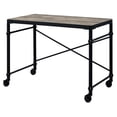 thumbnail image 1 of Rustic and Movable - Rectangular Writing Desk Ideal for Studying in Office, 1 of 2