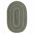 thumbnail image 1 of Rustica  Whipple Blue 6 ft. x 9 ft. Rug - Oval - 100% Premium Wool, 1 of 1