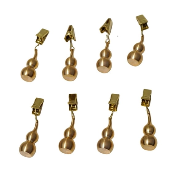 Rustics Metal Tablecloth Weights 8 Pack For Camping And Picnic Use