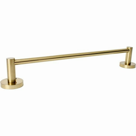 Rusticware 8924SB 24 in. Urban Modern Square Towel Bar Satin Brass