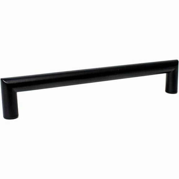 Rusticware 942BLK 7 in. Center Modern Round Cabinet Pull - Black