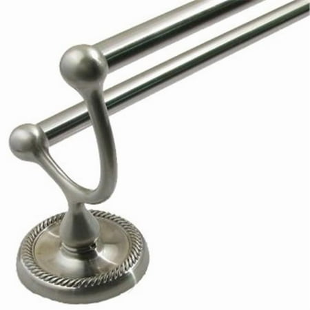 Rusticware 8122SN Riverside Satin Nickel 24 In. Double Towel Bar